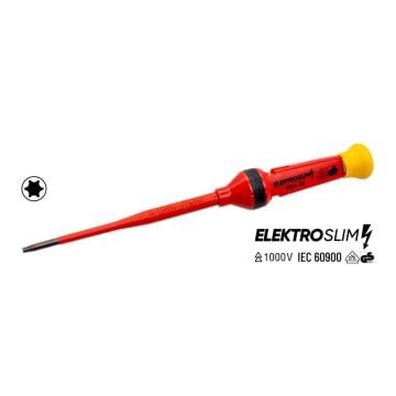 İzeltaş 1000V Elektro Slim Torx Uçlu Tornavida T10 3.5x100 mm