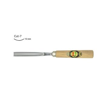 Kirschen Düz Oluklu Ağız Oyma Iskarpelası Cut7 - 12mm