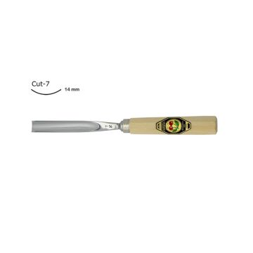 Kirschen Düz Oluklu Ağız Oyma Iskarpelası Cut7 - 14mm