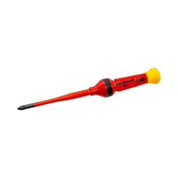 İzeltaş 1000V Elektro Slim Yıldız Uçlu Tornavida PH1 4.5x80 mm