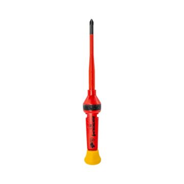 İzeltaş 1000V Elektro Slim Yıldız Uçlu Tornavida PH1 4.5x80 mm