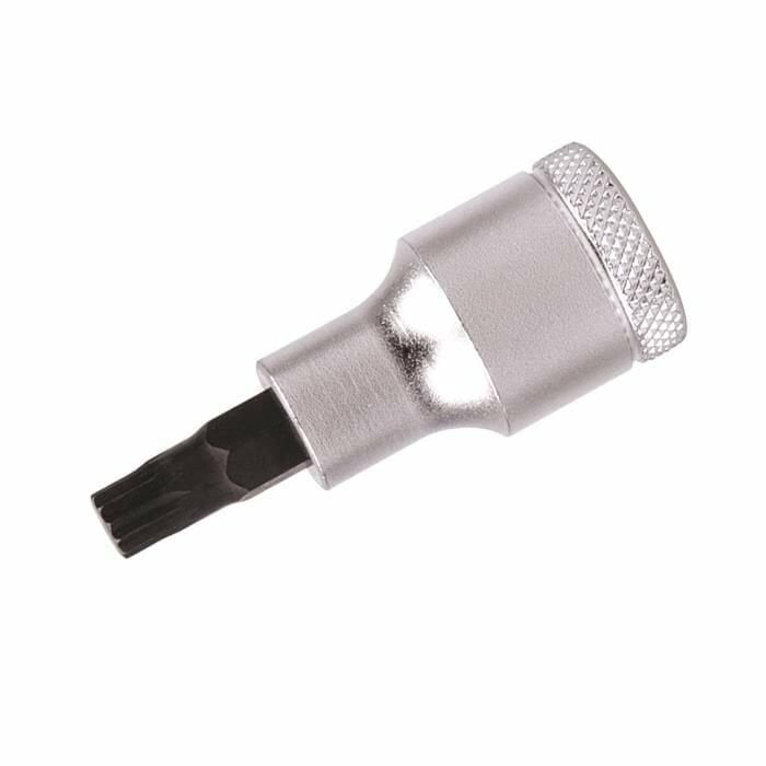 İZELTAŞ 1/2'' Oniki Köşe Lokmalı Bits Uç Kısa Boy Yivli 8 mm