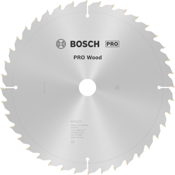 BOSCH Pro Wood 305 mm 40 Diş Ahşap Daire Testere Bıçağı