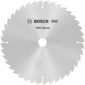 BOSCH Pro Wood 305 mm 40 Diş Ahşap Daire Testere Bıçağı
