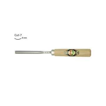 Kirschen Düz Oluklu Ağız Oyma Iskarpelası Cut7 - 8mm