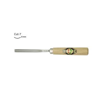 Kirschen Düz Oluklu Ağız Oyma Iskarpelası Cut7 - 8mm