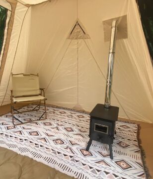 NURGAZ Campout Titan 3x3 Kanvas Kamp Çadırı (NG TTN-3)