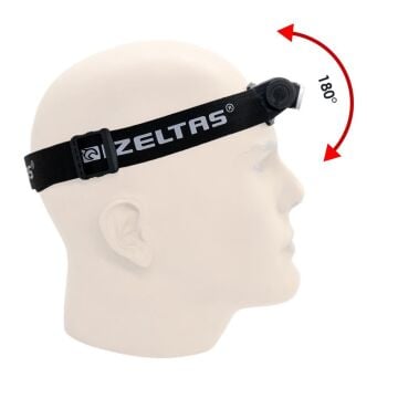 İzeltaş COB LED Şarjlı Alüminyum Gövde Kafa Feneri 450 lm