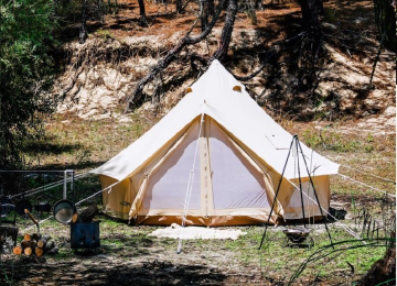 NURGAZ Campout 4 Metre Kanvas Çadır (NG CBKC-4)