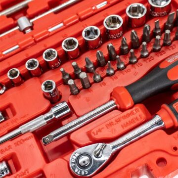 CETA 1/4'' Altı Köşe Lokma Takımı 61 Parça