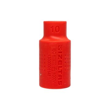 İzeltaş 13000005148 1000V İzoleli 6 Köşe 1/2'' Lokma Anahtar 10 mm