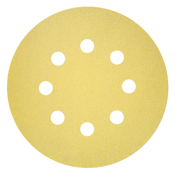 BOSCH C450 125 mm 8 Delik Cırtlı Yuvarlak Zımpara (Kum Seçiniz)