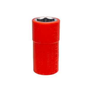 İzeltaş 13000005155 1000V İzoleli 6 Köşe 1/2'' Lokma Anahtar 17 mm