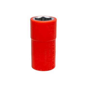 İzeltaş 13000005155 1000V İzoleli 6 Köşe 1/2'' Lokma Anahtar 17 mm