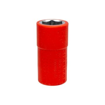 İzeltaş 13000005155 1000V İzoleli 6 Köşe 1/2'' Lokma Anahtar 17 mm