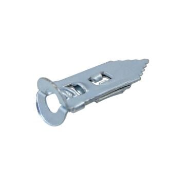 Yaprak Çelik Alçıpan Dübeli Kısa 30 mm