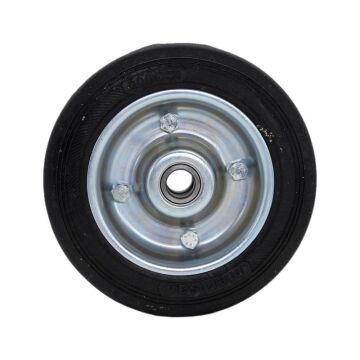 Yük Taşıma Dolgu Lastik Teker Çelik Saç Jant 200 x 50 mm