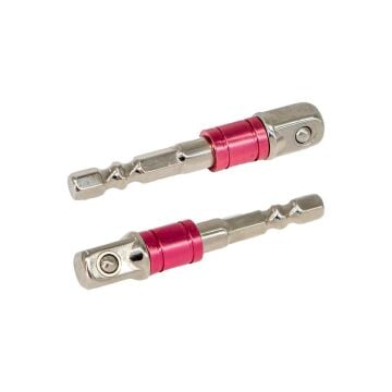 6531 Bits Saplı Lokma Adaptör Seti 3 Parça (1/4'' - 3/8'' - 1/2'')