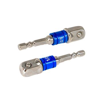 6531 Bits Saplı Lokma Adaptör Seti 3 Parça (1/4'' - 3/8'' - 1/2'')