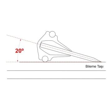 6532 Bıçak Bileme Tutucu Açı Kılavuzu Aparat (Bileme Taşları İçin)