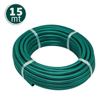 Daye DY5115 1/2'' Örgülü Bahçe Sulama Hortumu 15 mt