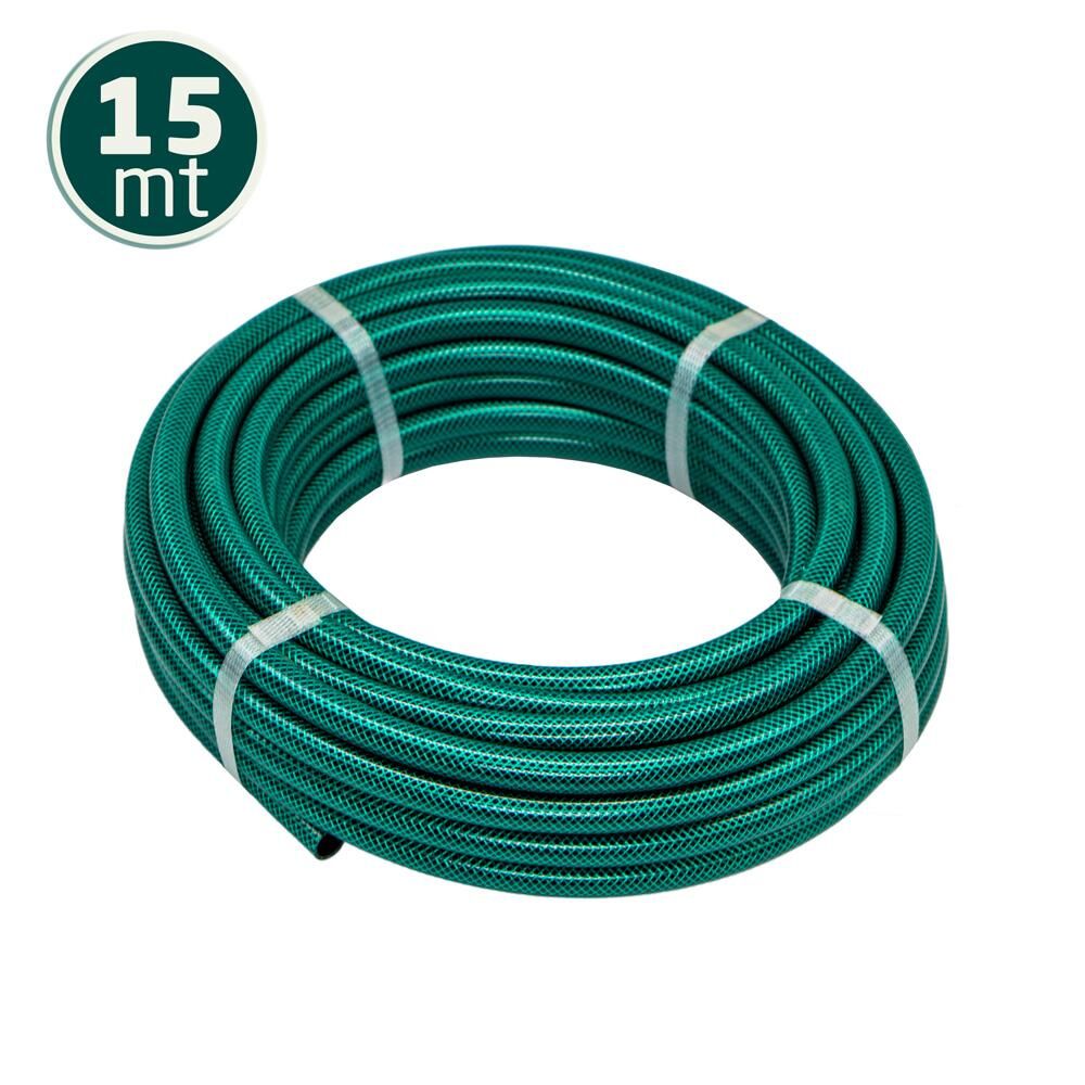 Daye DY5115 1/2'' Örgülü Bahçe Sulama Hortumu 15 mt