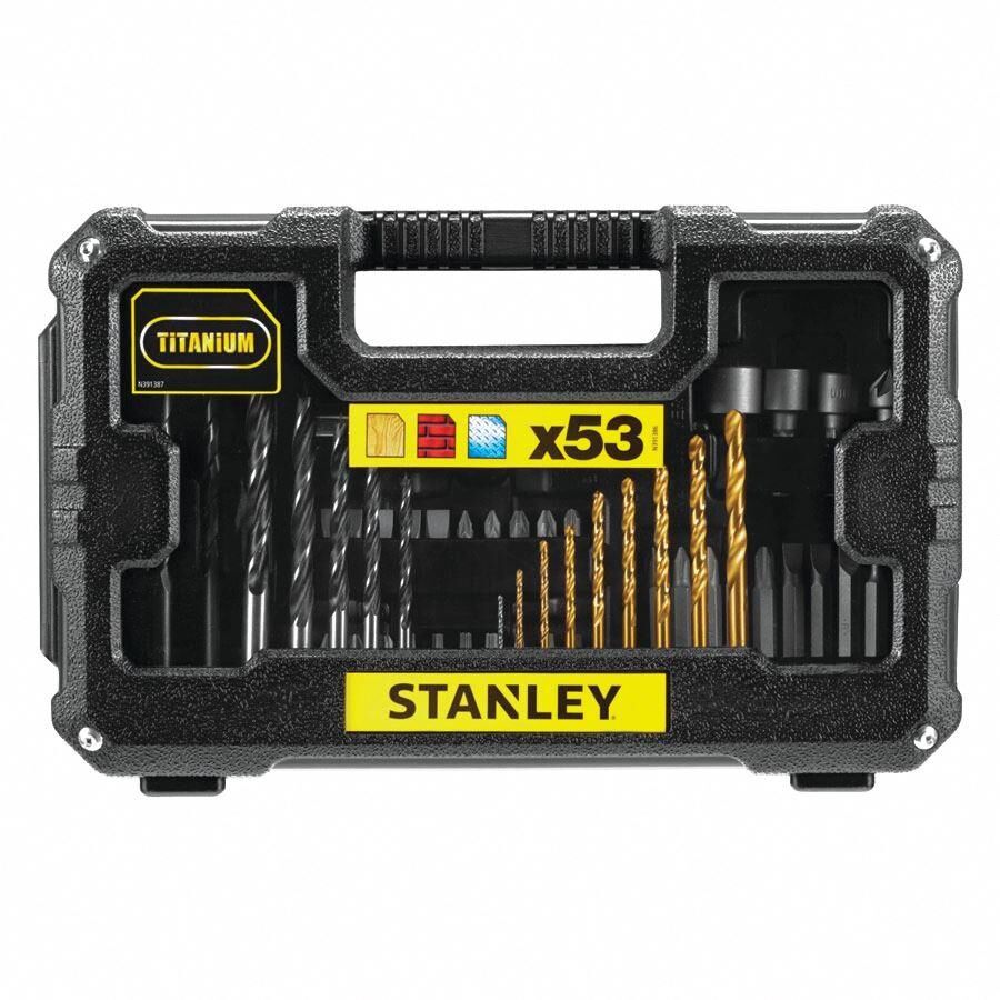Stanley STA7223 53 Parça Vidalama ve Matkap Uç Seti