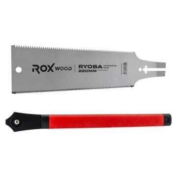 Rox Wood 0326 Ryoba Çift Taraflı Ahşap Testere 220 mm