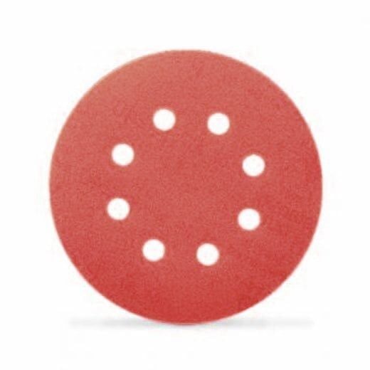 SİA 1919 SIAWOOD 125 mm 8 Delik Cırtlı Yuvarlak Zımpara (Kum Seçiniz)