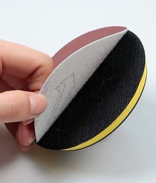 SİA 1960 125 mm 8 Delik Cırtlı Yuvarlak Zımpara (Kum Seçiniz)