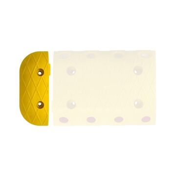 Hız Kesici Yol Kasis Kapağı 10x25x5 cm - Sarı