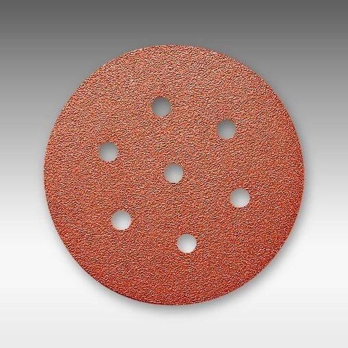 SİA 1919 SIAWOOD 150 mm 7 Delik Cırtlı Yuvarlak Zımpara (Kum Seçiniz)