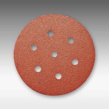 SİA 1919 SIAWOOD 150 mm 7 Delik Cırtlı Yuvarlak Zımpara (Kum Seçiniz)