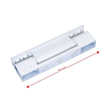 MB095 PVC Kapı Pencere Pimapen Menteşesi 95 mm - Beyaz