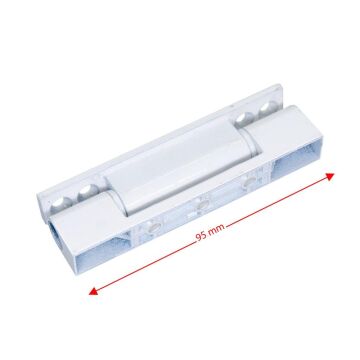 MB095 PVC Kapı Pencere Pimapen Menteşesi 95 mm - Beyaz