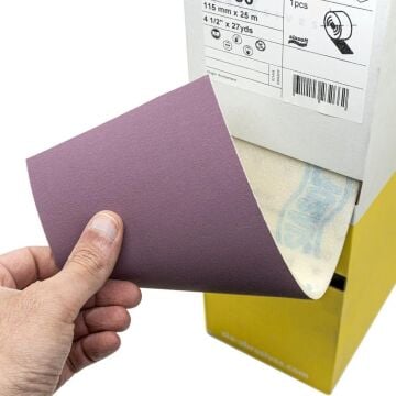 SİA 1950 SIASPEED 115 mm Sünger Rulo Zımpara 1  Metre (Kum Seçiniz)