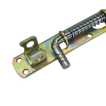 YFS150 Yaylı Ferforje Demir Kapı Sürgüsü 15 cm