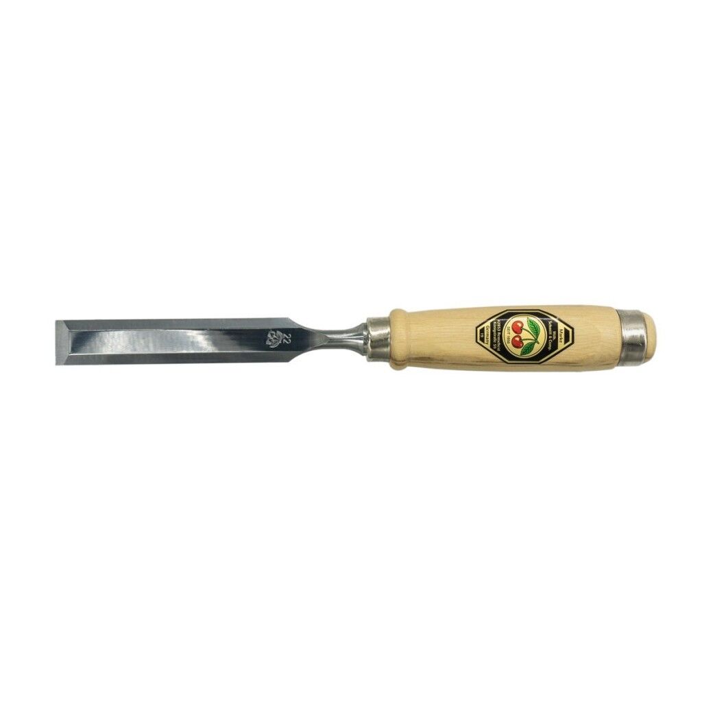 Kirschen Two Cherries Ahşap Saplı Düz Iskarpela - 22 mm