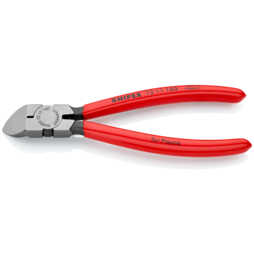 KNIPEX Eğri Yan Keski 160 mm (7211160)