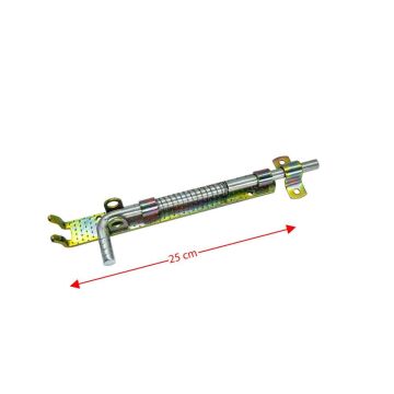 YFS250 Yaylı Ferforje Demir Kapı Sürgüsü 25 cm