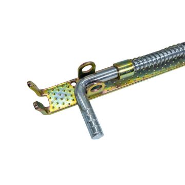 YFS300 Yaylı Ferforje Demir Kapı Sürgüsü 30 cm