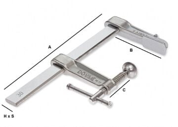 KANCA Metal Kollu Dövme Çelik Demirci İşkencesi (Ölçü Seçiniz)