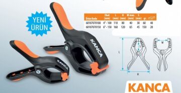 KANCA Mandal Tip Plastik Kıskaç-İşkence (Ölçü Seçiniz)