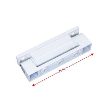 MB075 PVC Kapı Pencere Menteşesi 75 mm - Beyaz