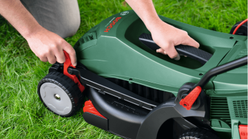 BOSCH Universal Rotak 34-405 Elektrikli Çim Biçme Makinası 34 Cm Bıçaklı 1300 Watt