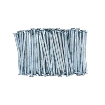 Kanallı Çelik Beton Çivisi Beyaz 5x80 mm (100 lü Paket)