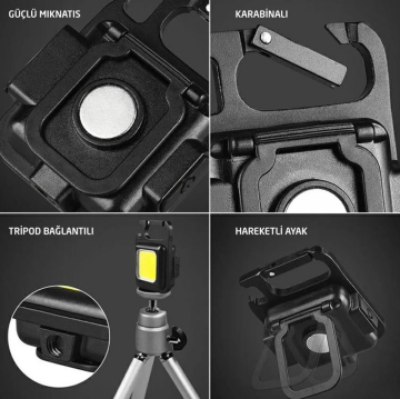 Rox Outdoor Şarjlı 350 LMS Led Fener