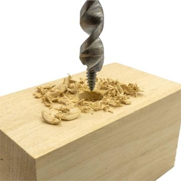 5238 Boyunduruk Burgu Ahşap Çevirmeli El Matkap Ucu 20 mm