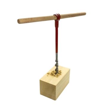 5243 Boyunduruk Burgu Ahşap Çevirmeli El Matkap Ucu 30 mm