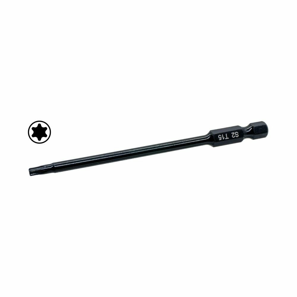 6308 Manyetik Uzun Torx Bits Uç T15x100 mm